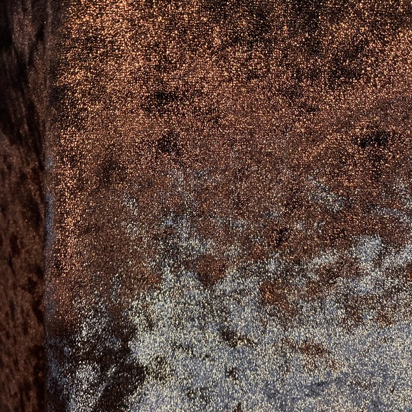 Show Me Your MuMu Velvet Cold Shoulder Dress Lg - Picture 9 of 12